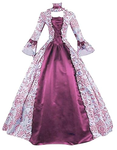 Robe de soirée baroque siècle Renaissance Période historique Robe de bal victorienne