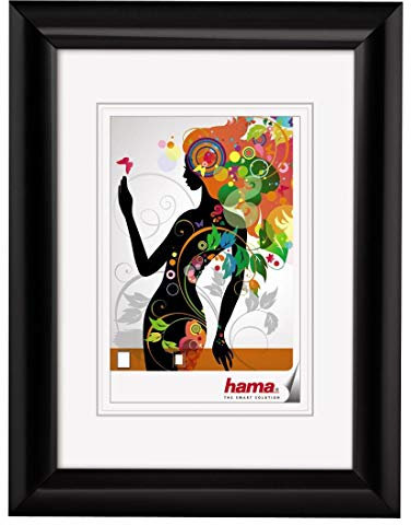 Hama Wandrahmen Malaga, Kunststoff, 20 x 30 cm, schwarz