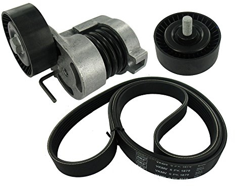 SKF VKMA38330 VKMA Spannrollensatz 38330 Spannrollensatz für Nebentrieb, Schwarz