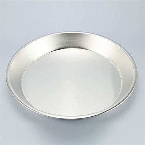 Aiello Stampo da Forno Professionale in Alluminio Tortiera per Crostata Ruoto Pastiera Quiche - Cm.26