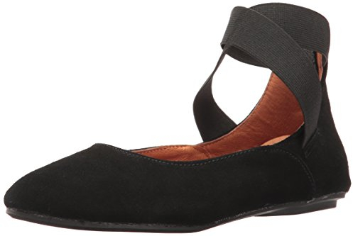Bernie MevMonica - Monica Damen , Schwarz (schwarze Velourslederoptik), 39 EU