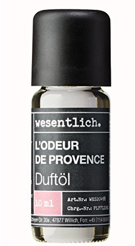 wesentlich. Duftöl L´Odeur de Provence 10ml - feiner Duft für Diffuser und Lampe - als Raumduft oder zur Kerzenherstellung - pure Premium Öle aus Deutschland
