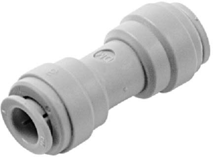 DMFit ¼” Pushfit x ¼” Pushfit Straight Connector (AUC0404)