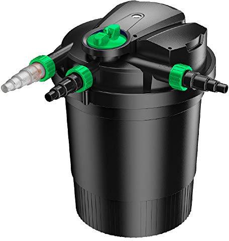 Amtra Pond Prexure Filter – Selbstreinigender Druck-Zierteichfilter mit Sterilisationslampe, 12000 Liter