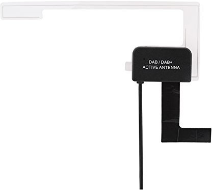 Protable DAB/DAB+ Digital Car Radio Aerial Antenna, SMA Male Connector, Car Glass Mount