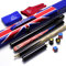 CUESOUL 57 Handcraft 3/4 Ebenholz Snooker Queue mit Union Jack Flag Design