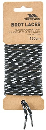 Trespass Tough Walking Boot Laces 150cm Suitable for 12 Eyelets