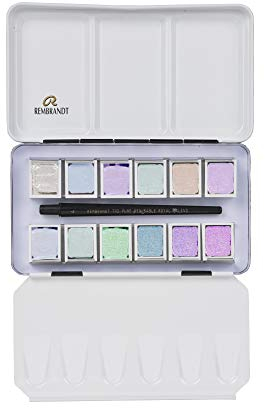 Rembrandt Watercolour Metal Specialty Set of 12 x Half Pans