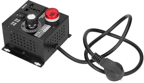 Hopcd AC Voltage Regulator Controller - 4000W High-Power Thyristor Voltage/Speed/Temperature Regulation for Industries Equipment Appliances