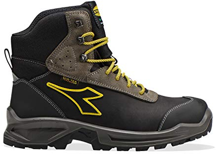 Diadora 701.177648 Cross Sport DIATEX HIGH S3 WR CI SRC, Black/Steel Gray