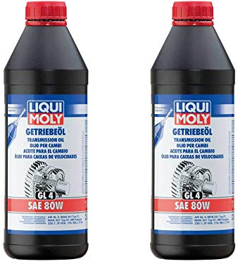 ILODA 2X Original Liqui Moly 1L Hochdruck-Getriebeöl Gear Oil Öl (GL4) SAE 80W