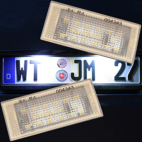 LED Kennzeichenbeleuchtung von Recambo passend für BMW 3er E46 Coupe bis 02.2003, vor LCI