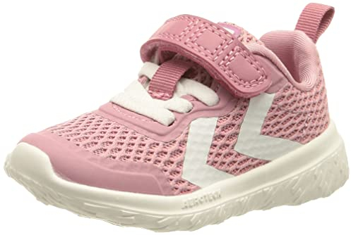 hummel Baskets Unisexes pour bébé Actus Recycle Infant, Rose chiné., 21 EU