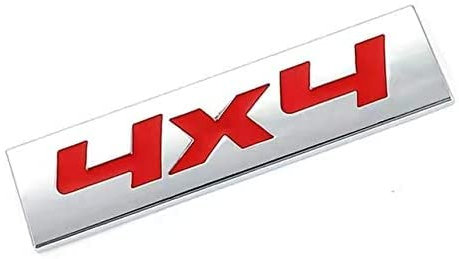 Yuzhao für Corolla für Rav4 für Honda für Audi Kofferraum 4X4 Logo Aufkleber Emblem Dekoration Aufkleber 2 Stück 7,5 x 2 cm