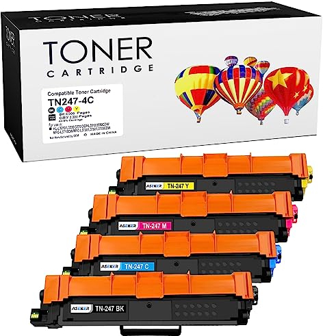 Kompatibel TN-247 TN247 TN-243 TN243 Tonerkartusche für Brother DCP-L3510CDW DCP-L3550CDW MFC-L3710CW MFC-L3730CDN MFC-L3750CDW MFC-L3770CDW HL-L3210CW HL-L3230CDW HL-L3270CDW ( TN-247BK / CMY )