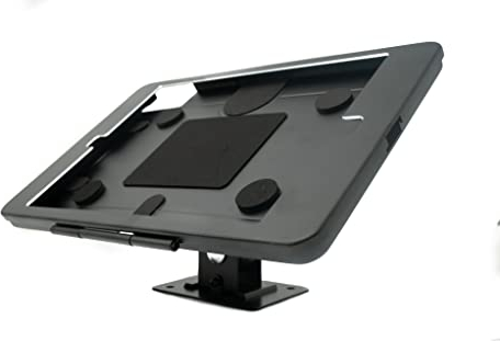 System-S Wand Halterung abschließbar 360° für iPad 7 8 9 10.2 (2019 2020 2021) Schwarz