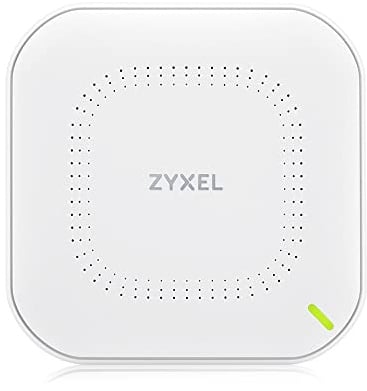 Zyxel WiFi 6 AX3000 Wireless Gigabit Access Point | Mesh, Seamless Roaming, & MU-MIMO | WPA3-PSK Security | Cloud, App or Direct Management | PoE+ or AC Powered | AC Adapter Included | NWA50AX Pro