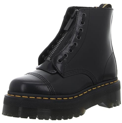 Dr. Martens Sinclair FL DM31213001, Women bovver boots, Black, 41 EU