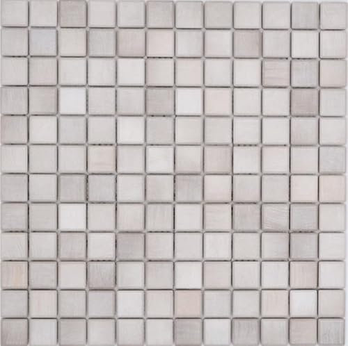 Keramik Mosaik Fliesen Jasba shabby chic matt Shabby Chic Optik Küchenwand Badezimmerfliese Duschwand / 10 Mosaikmatten