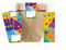 Minkocards 12 Lesezeichen + 12 Geschenktüten (Natur) + 12 Aufkleber Klettern Bouldern Mitgebsel Mädchen Jungen Gastgeschenke für Kindergeburtstag Mädchengeburtstag Jungengeburtstag