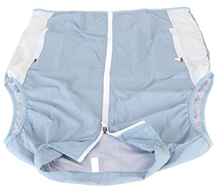 Acouto Cooling Vest, Built-in Breathable Mesh Cooling Jacket with Brushless Fan 3 Speed Mode Fan Cooling Vest for Fishing Railroad Workers Construction Workers (XL)