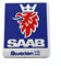 DYQCD 1 Stück Auto-Aufkleber für SAAB Vector Linear Aero Sticker mit Emblem Dekoration Auto-Seitenkotflügel Auto Body Abzeichen Sticker Auto