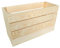 Lermowood Holzkisten Reg 50 x 20 x 30cm Natur | Dekokisten aus Holz Massive Holzkiste Regalkiste Weinkiste