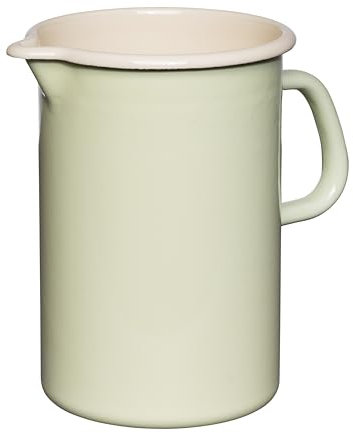 Riess, 2176-118 Jug, 12 cm, 2 L, Nile Green/Colourful Pastel, LWH 19.6 x 13.6 x 18.7, Weight 0.696 kg