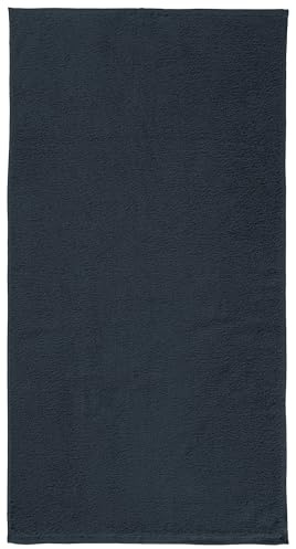 REDBEST Handtuch Oceanside Leichtfrottier schwarz Größe 50x100 cm