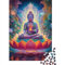 Bouddha Puzzle 1000 Pièces Cadeau Unique Jeu ÉduChatif Défi Jouet À De Qualité Supérieure Peinture Art pour Adultes Enfants 1000pcs (75x50cm)
