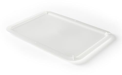 Scaritech Lid for 20 Ltr-9.8 Ltr Container | Ensures a secure, airtight seal to preserve freshness and prevent spills in busy commercial catering environments.