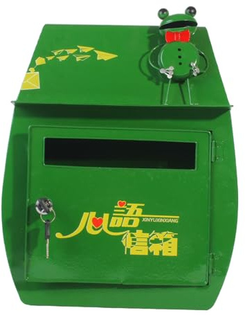 Limtula Natur Frosch Form Briefkasten Haltbarkeit Eisen Wand Briefbehälter Für Gärten Heimdekoration Wand Briefkasten Für Den Außenbereich
