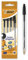BIC Kugelschreiber Cristal Original, in Schwarz, Strichstärke: 0,4 mm, 4er Pack, Ideal für das Büro, das Home Office oder die Schule, 1 Stück (4er Pack)