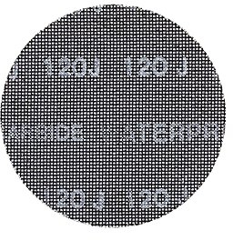 DEWALT Schleifgitter Extreme (240er Körnung, 150 mm Ø, mit Klettfix, für den Einsatz auf Exzenterschleifern, 10 Stück) DTM3137, DTM3137-QZ, Black/Yellow