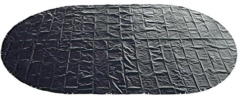 Premium Poolabdeckung 725 x 460 cm (Für ovale und achtform Stahlwandpools) Sommer & Winter Abdeckplane – 800 x 520 cm Planenmaß - Materialstärke 200g/m²