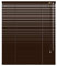 deko-raumshop Aluminium Jalousie Jalousette Faltrollo viele Größen Lamellenbreite 25 mm Wandmontage Deckenmontage Alu Lamellen Fenster Sonnenschutz Sichtschutz (Größe 50 x 160 cm, Farbe Mocca)