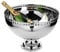 Fink - Punchbowl - Sektkühler - Flaschenkühler - Jupiter - gehämmert - Edelstahl - Ø 43 - Höhe 30 cm