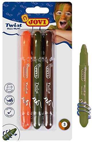 Jovi - Twist Face Paint blíster de maquillaje, 3 stick, colores surtidos (198)