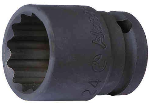 Hans - 1/2 Zoll Kraft-Steckschlüssel-Einsatz/Schlagschrauber-Nuss/Steck-Nuss/Kraft-Nuss 12-kant (17 mm)