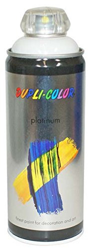 Dupli-Color 721090 Platinum Sprühdosen, 400 ml, Lichtgrau Glanz