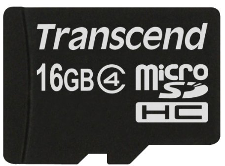 Transcend - TS16GUSDC4 - 16 Go Carte Mémoire - Micro SDHC - Classe 4 - Noir