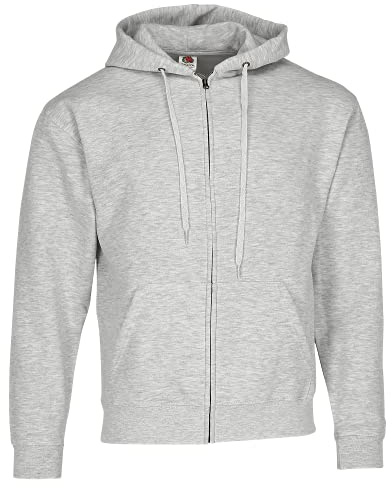 Fruit of the Loom Men's Zip Front Premium Hooded Sweat Jacket