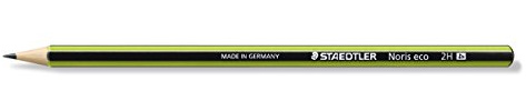Staedtler 180 30-2H Bleistift Noris eco 2H PEFC