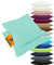 npluseins 2er Pack Kissenbezüge aus Jersey-Baumwolle in unifarbenem Design 1179.1539, ca. 40 x 40 cm, Mint
