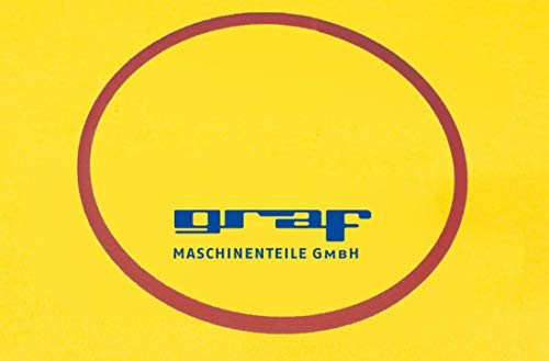 Graf Maschinenteile GmbH 1 Stück Rundriemen Ersatzriemen Antriebsriemen einsetzbar für Kehrmaschine Einhell P-KM 800 Seitenbesen kurze Ausführung