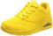 Skechers Women's Uno Stand on Air Sneaker, Yellow, 4.5 UK