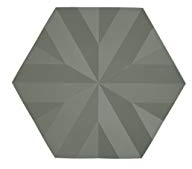 Zone Denmark Ori Untersetzer, 16 x 14 x 0,8 cm, Olive Taupe, Flake