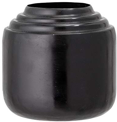 Bloomingville Vase Marí, schwarz, Eisen