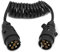 7 Pin Trailer Board Extension Lead with Socket Connector, 2M Caravan Trailer Extension Lead Cable Adapter for Caravan Car Tow Conversion