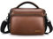 DOMISO Camera Bag Case Waterproof Anti-shock Shoulder Bag, Dark Brown
